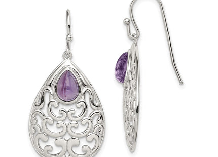 Sterling Silver Earrings Style QE12569 - Classique Jewelry Inc.