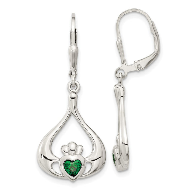 Sterling Silver Earrings Style QE12571 - Classique Jewelry Inc.