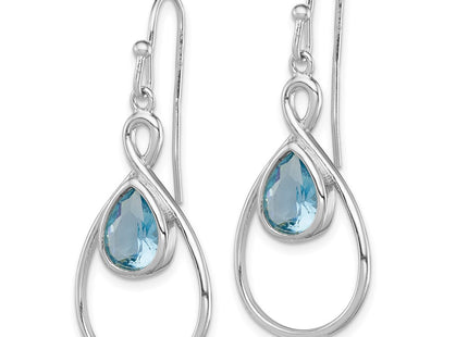 Sterling Silver Earrings Style QE12573 - Classique Jewelry Inc.