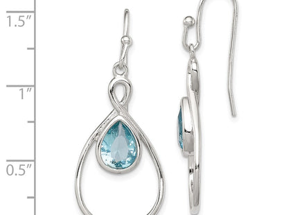 Sterling Silver Earrings Style QE12573 - Classique Jewelry Inc.