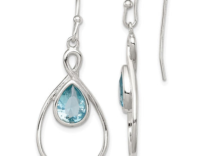 Sterling Silver Earrings Style QE12573 - Classique Jewelry Inc.