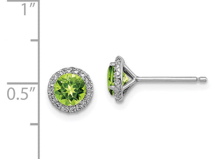 Sterling Silver Earrings Style QE12613PE - Classique Jewelry Inc.