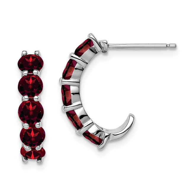 Sterling Silver Earrings Style QE12614GA - Classique Jewelry Inc.