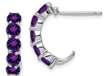 Sterling Silver Earrings Style QE12615AM - Classique Jewelry Inc.