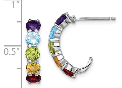 Sterling Silver Earrings Style QE12617M - Classique Jewelry Inc.