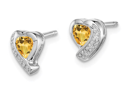 Sterling Silver Earrings Style QE12618CI - Classique Jewelry Inc.