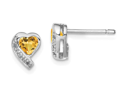 Sterling Silver Earrings Style QE12618CI - Classique Jewelry Inc.