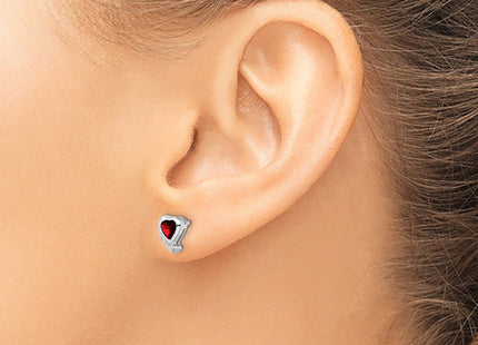 Sterling Silver Earrings Style QE12618GA - Classique Jewelry Inc.