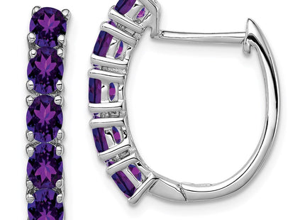 Sterling Silver Earrings Style QE12619AM - Classique Jewelry Inc.