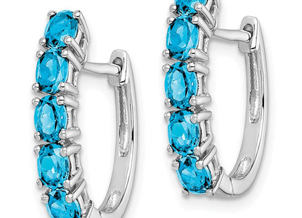Sterling Silver Earrings Style QE12619BT - Classique Jewelry Inc.