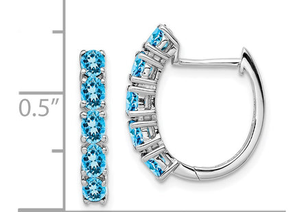 Sterling Silver Earrings Style QE12619BT - Classique Jewelry Inc.