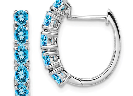 Sterling Silver Earrings Style QE12619BT - Classique Jewelry Inc.
