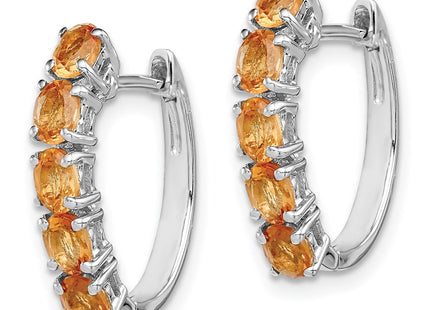 Sterling Silver Earrings Style QE12619CI - Classique Jewelry Inc.