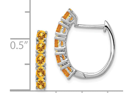 Sterling Silver Earrings Style QE12619CI - Classique Jewelry Inc.