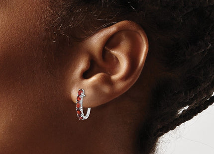 Sterling Silver Earrings Style QE12619GA - Classique Jewelry Inc.