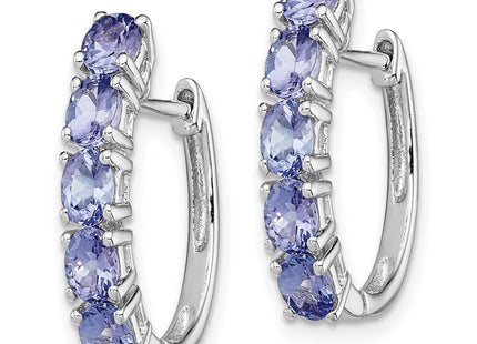 Sterling Silver Earrings Style QE12619TZ - Classique Jewelry Inc.