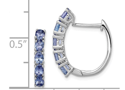 Sterling Silver Earrings Style QE12619TZ - Classique Jewelry Inc.