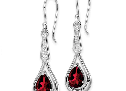 Sterling Silver Earrings Style QE12622GA - Classique Jewelry Inc.