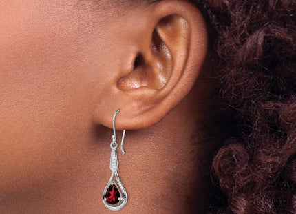 Sterling Silver Earrings Style QE12622GA - Classique Jewelry Inc.