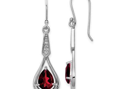 Sterling Silver Earrings Style QE12622GA - Classique Jewelry Inc.