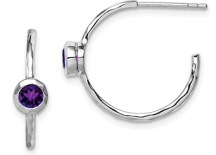 Sterling Silver Earrings Style QE12623AM - Classique Jewelry Inc.