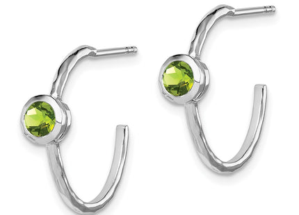 Sterling Silver Earrings Style QE12623PE - Classique Jewelry Inc.