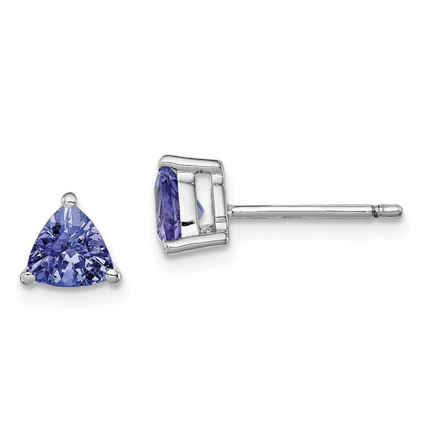 Sterling Silver Earrings Style QE12624TZ - Classique Jewelry Inc.