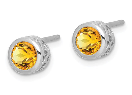 Sterling Silver Earrings Style QE12625CI - Classique Jewelry Inc.