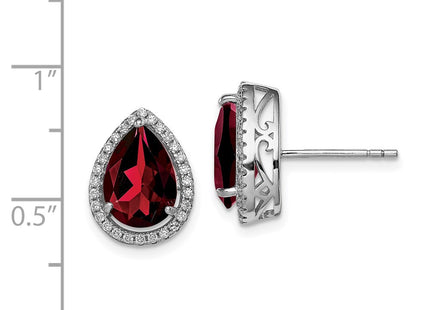 Sterling Silver Earrings Style QE12637JAN - Classique Jewelry Inc.