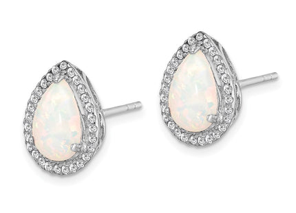 Sterling Silver Earrings Style QE12637OCT - Classique Jewelry Inc.