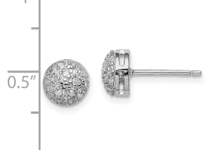 Sterling Silver Earrings Style QE12640 - Classique Jewelry Inc.