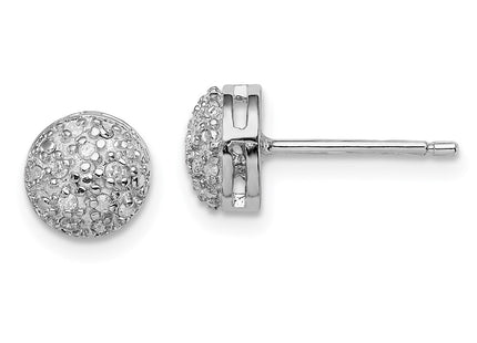 Sterling Silver Earrings Style QE12640 - Classique Jewelry Inc.