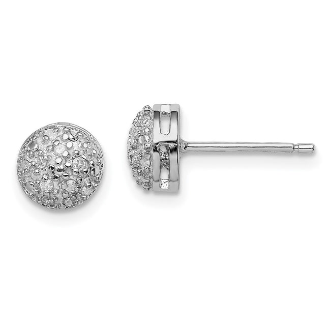 Sterling Silver Earrings Style QE12640 - Classique Jewelry Inc.
