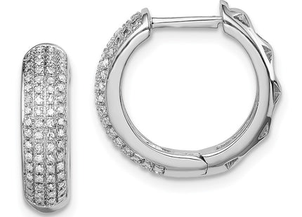 Sterling Silver Earrings Style QE12642 - Classique Jewelry Inc.