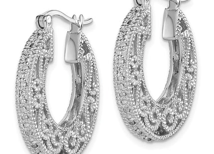 Sterling Silver Earrings Style QE12644 - Classique Jewelry Inc.
