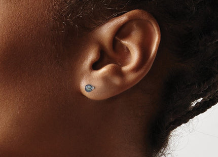 Sterling Silver Earrings Style QE12699 - Classique Jewelry Inc.