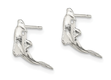 Sterling Silver Earrings Style QE127 - Classique Jewelry Inc.