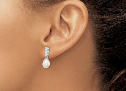 Sterling Silver Earrings Style QE12747 - Classique Jewelry Inc.
