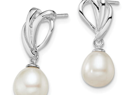 Sterling Silver Earrings Style QE12748 - Classique Jewelry Inc.