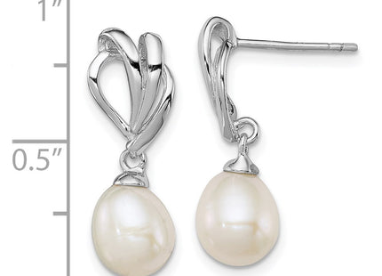 Sterling Silver Earrings Style QE12748 - Classique Jewelry Inc.