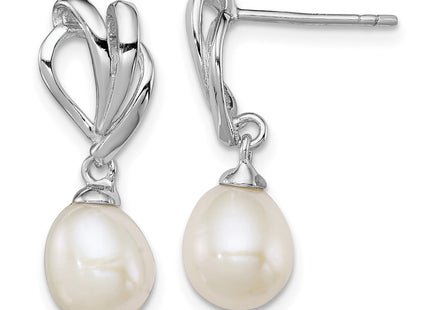 Sterling Silver Earrings Style QE12748 - Classique Jewelry Inc.
