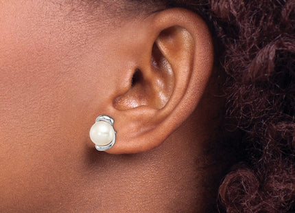 Sterling Silver Earrings Style QE12752 - Classique Jewelry Inc.