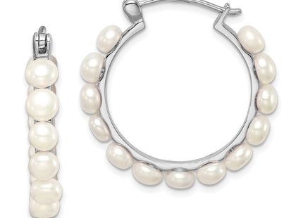 Sterling Silver Earrings Style QE12753 - Classique Jewelry Inc.