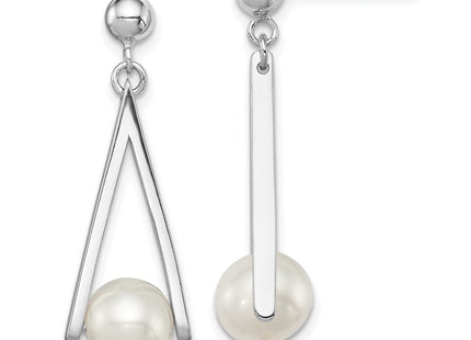 Sterling Silver Earrings Style QE12760 - Classique Jewelry Inc.