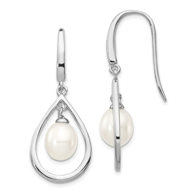 Sterling Silver Earrings Style QE12763 - Classique Jewelry Inc.