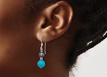 Sterling Silver Earrings Style QE1277 - Classique Jewelry Inc.