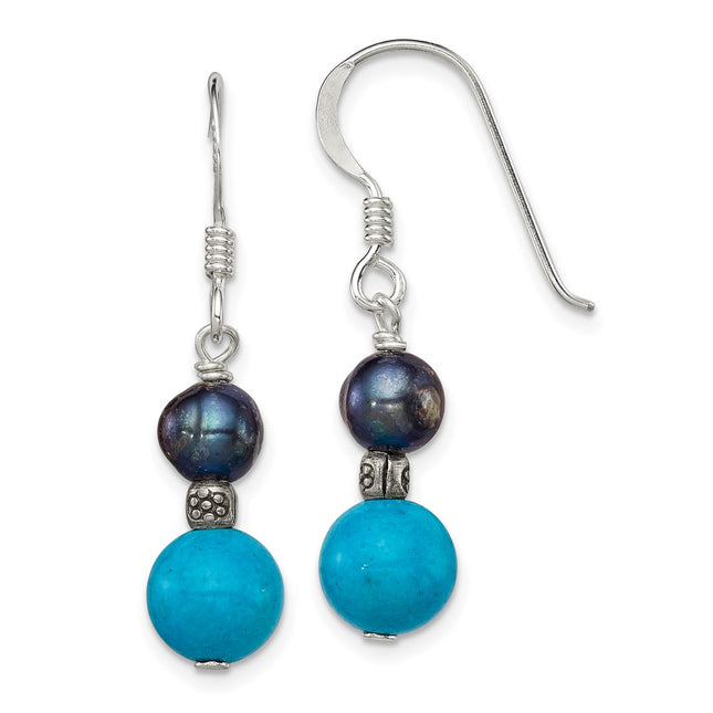 Sterling Silver Earrings Style QE1277 - Classique Jewelry Inc.