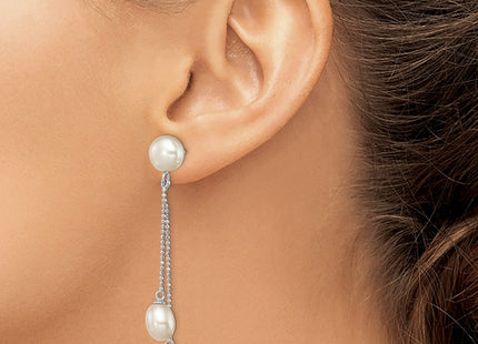 Sterling Silver Earrings Style QE12779 - Classique Jewelry Inc.