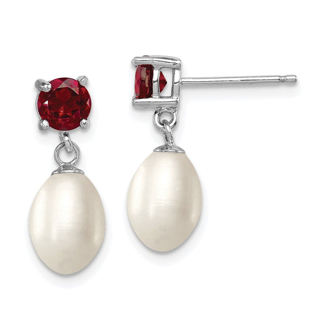Sterling Silver Earrings Style QE12791 - Classique Jewelry Inc.