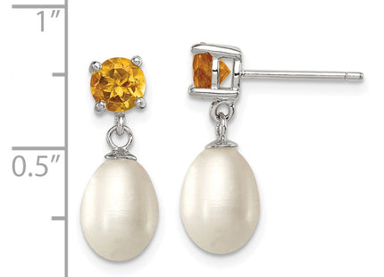 Sterling Silver Earrings Style QE12792 - Classique Jewelry Inc.